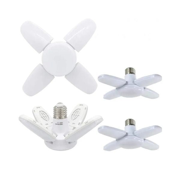 Bombillo LED 45W ventilador 4 Helices 6500K