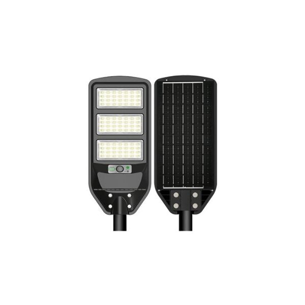 Lampara luminara exterior LED solar integrado IP 65 100W 6500K