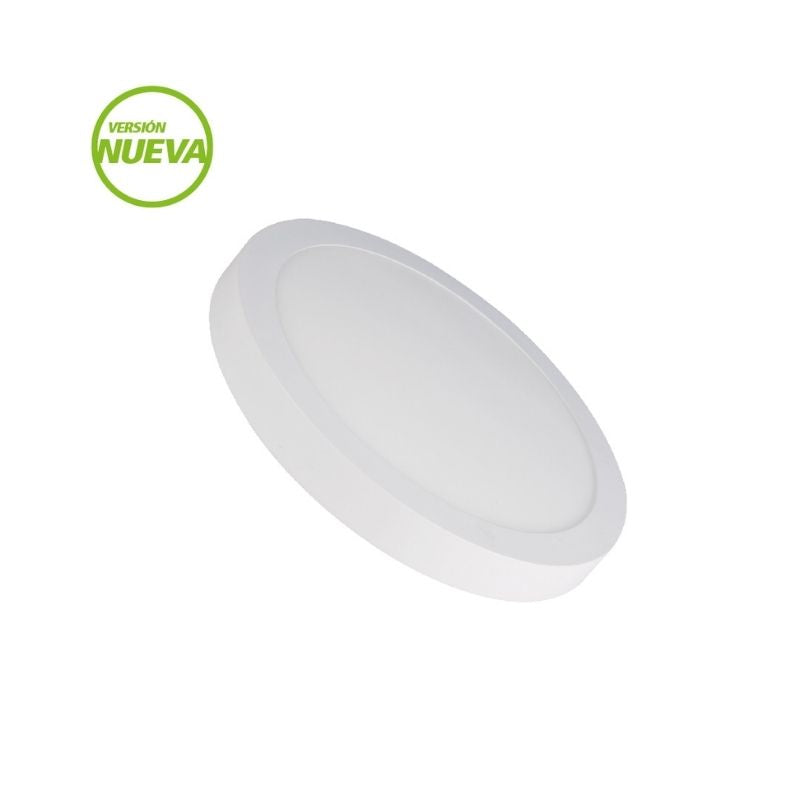 Panel LED Redondo Sobreponer 18W 6500K 8" P2718036 - Sylvania