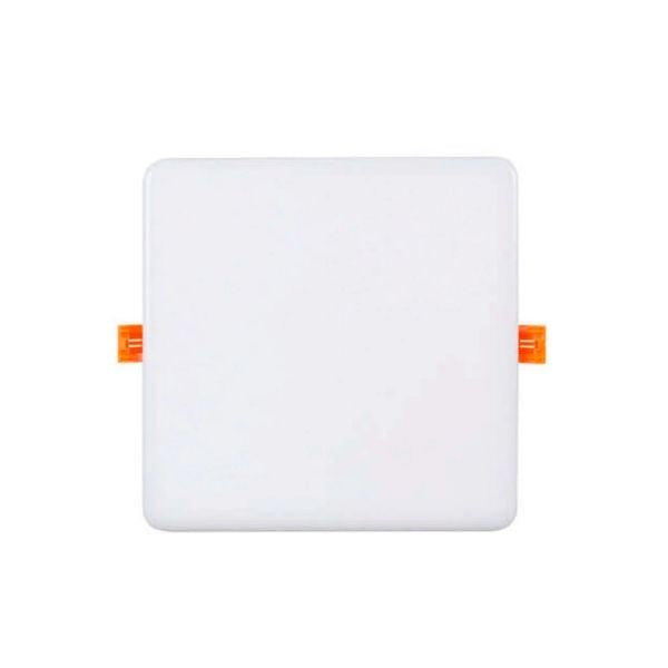 Plafon LED cuadrado de techo sin borde sobreponer 6W 6500K