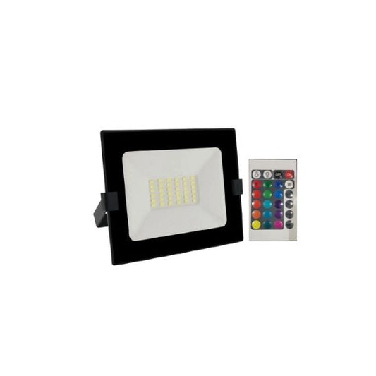 Reflector proyector LED RGB regulable IP 65 400W 6500K