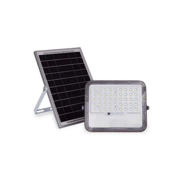 Reflector proyector LED solar exterior IP 65 10 W sensor y control