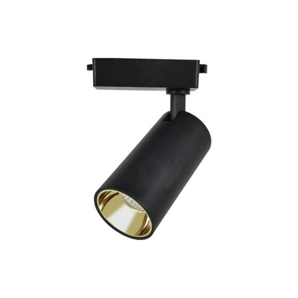 Spot foco LED dirigible 30W 6500K negro borde dorado UE:30